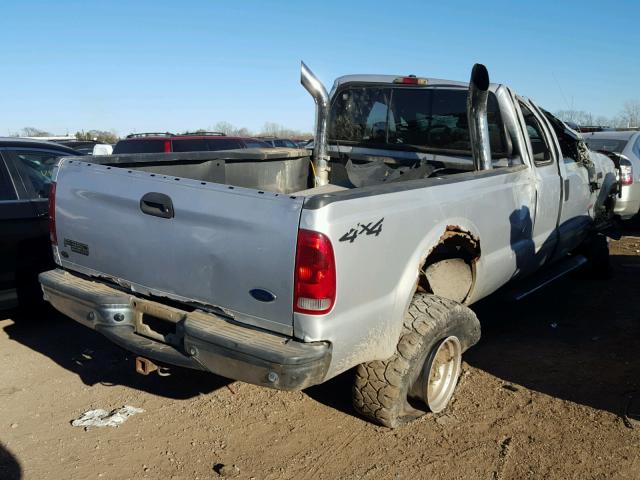 1FTSX31P94EC20988 - 2004 FORD F350 SRW S SILVER photo 4