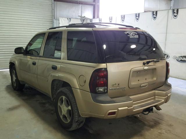 1GNDS13S462352226 - 2006 CHEVROLET TRAILBLAZE GOLD photo 3