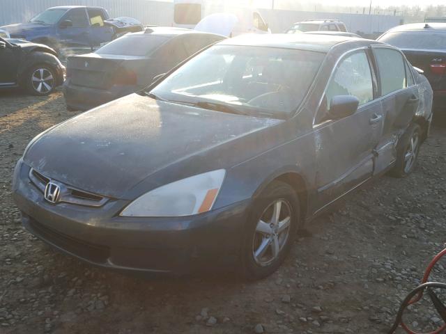 1HGCM56735A025545 - 2005 HONDA ACCORD EX TEAL photo 2