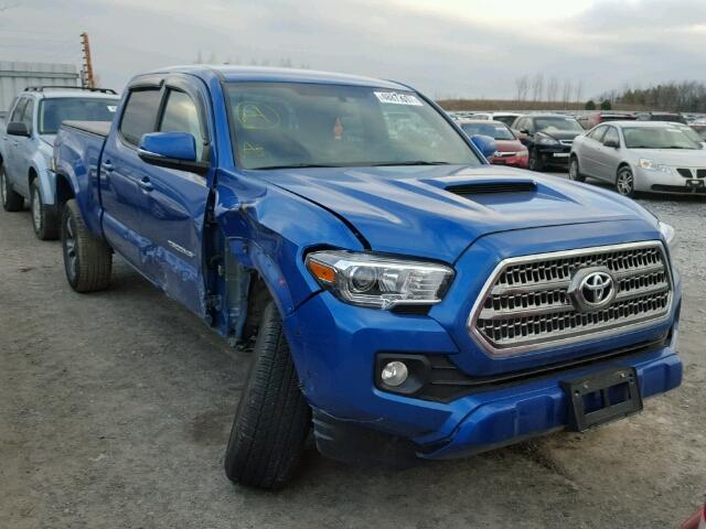 5TFDZ5BN7HX023520 - 2017 TOYOTA TACOMA DOU BLUE photo 1