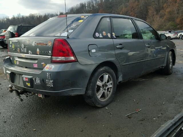 1G1ZT64834F212338 - 2004 CHEVROLET MALIBU MAX GRAY photo 4