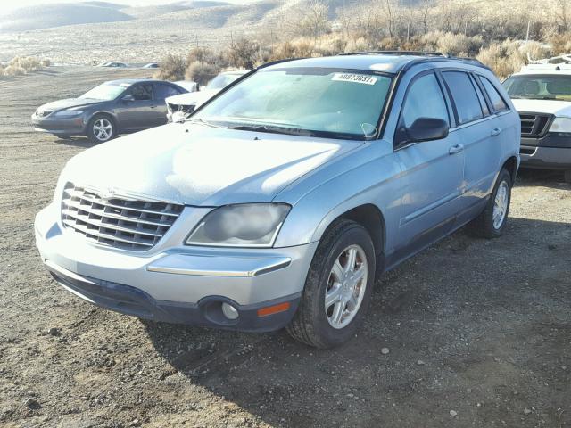 2C8GF68415R660891 - 2005 CHRYSLER PACIFICA T BLUE photo 2