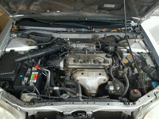 1HGCG32781A003861 - 2001 HONDA ACCORD EX SILVER photo 7