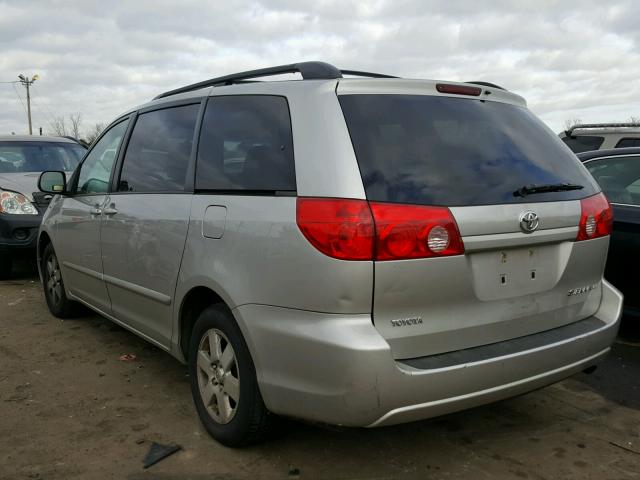 5TDZK23C08S118058 - 2008 TOYOTA SIENNA CE TAN photo 3