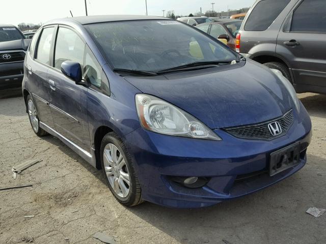 JHMGE8H58BC021998 - 2011 HONDA FIT SPORT BLUE photo 1