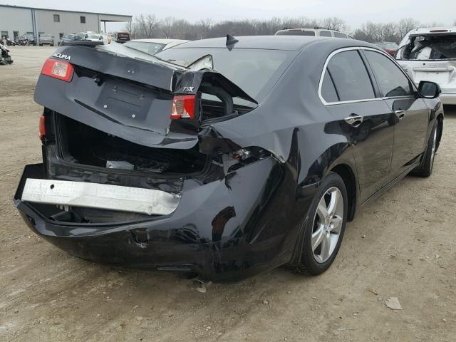 JH4CU2F69CC014828 - 2012 ACURA TSX TECH BLACK photo 4