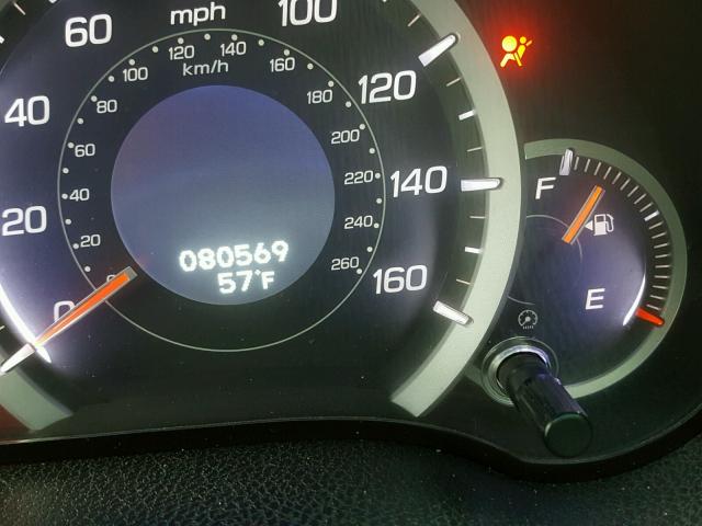 JH4CU2F69CC014828 - 2012 ACURA TSX TECH BLACK photo 8