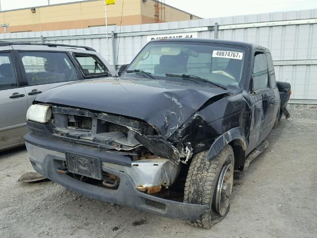 4F4ZR47E99PM00902 - 2009 MAZDA B4000 CAB BLACK photo 2