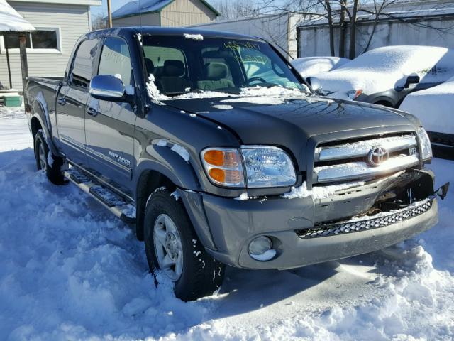 5TBDT441X4S457641 - 2004 TOYOTA TUNDRA DOU GRAY photo 1