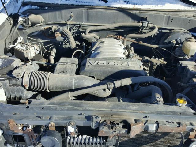 5TBDT441X4S457641 - 2004 TOYOTA TUNDRA DOU GRAY photo 7