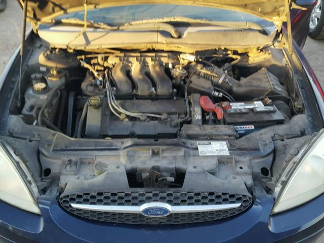 1FAHP56S52A153853 - 2002 FORD TAURUS SEL BLUE photo 7