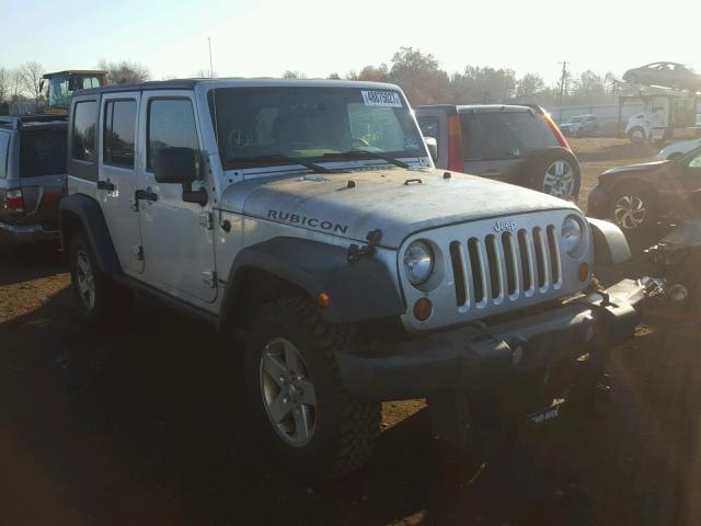 1J4BA6H18AL223144 - 2010 JEEP WRANGLER U SILVER photo 1