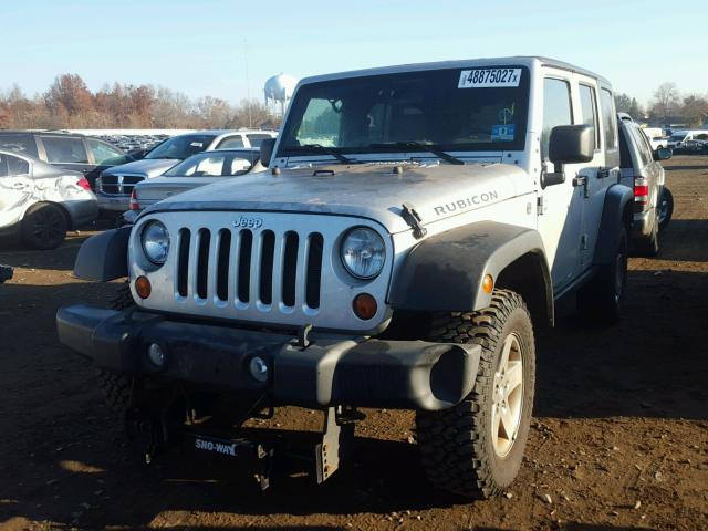 1J4BA6H18AL223144 - 2010 JEEP WRANGLER U SILVER photo 2