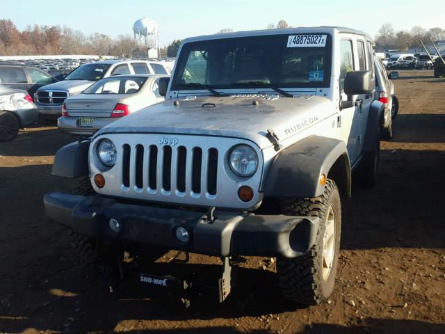 1J4BA6H18AL223144 - 2010 JEEP WRANGLER U SILVER photo 9