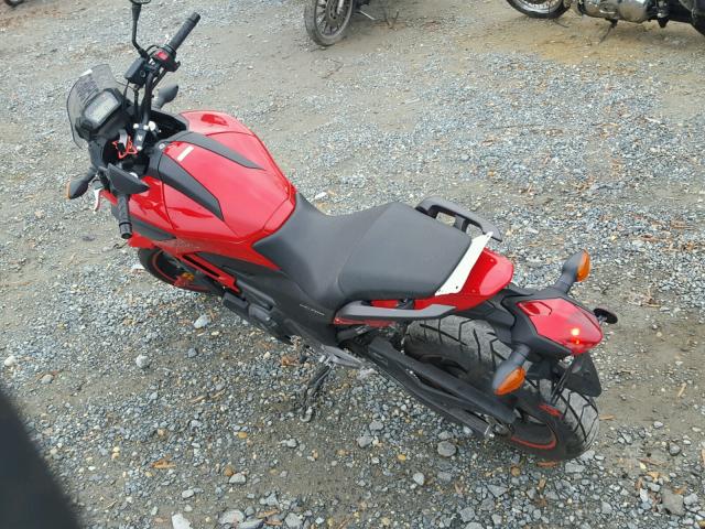 JH2RC6308EK000957 - 2014 HONDA NC700X RED photo 3