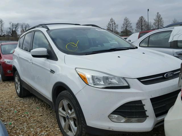 1FMCU9GX0DUB10078 - 2013 FORD ESCAPE SE WHITE photo 1