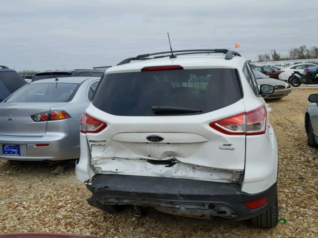 1FMCU9GX0DUB10078 - 2013 FORD ESCAPE SE WHITE photo 9