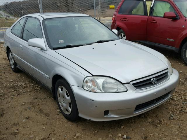 1HGEJ8249YL105438 - 2000 HONDA CIVIC EX SILVER photo 1