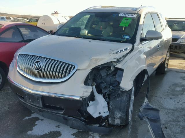 5GAER23728J253697 - 2008 BUICK ENCLAVE CX GOLD photo 2