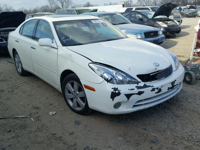 JTHBA30G265156359 - 2006 LEXUS ES 330 WHITE photo 1