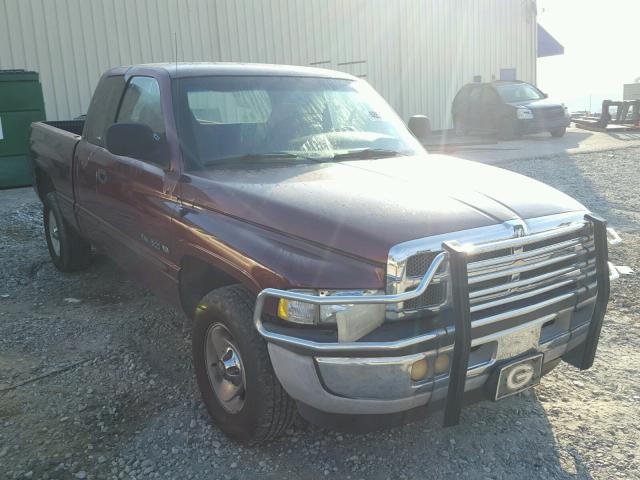 3B7HC13Z31G180081 - 2001 DODGE RAM 1500 BURGUNDY photo 1