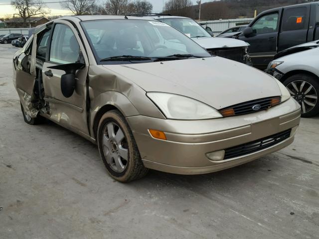 1FAFP38321W269627 - 2001 FORD FOCUS ZTS GOLD photo 1
