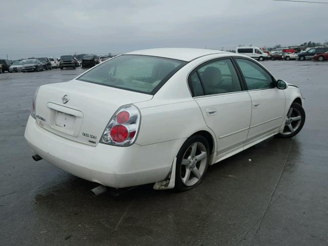 1N4BL11D06N367599 - 2006 NISSAN ALTIMA SE WHITE photo 4