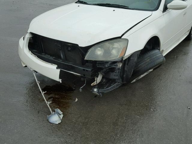 1N4BL11D06N367599 - 2006 NISSAN ALTIMA SE WHITE photo 9