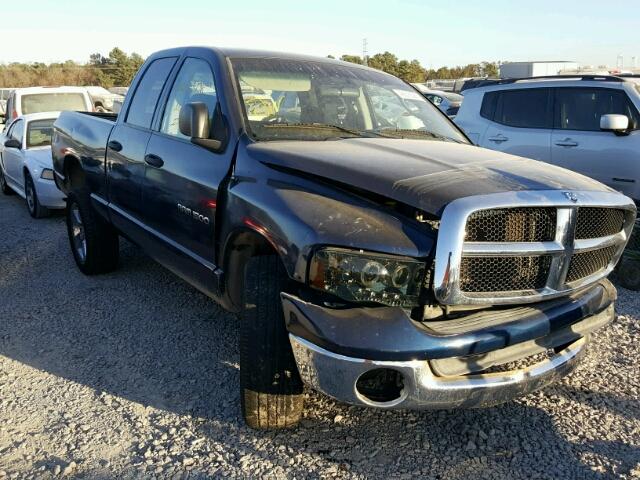 1D7HA18N03S371163 - 2003 DODGE RAM 1500 S BLUE photo 1