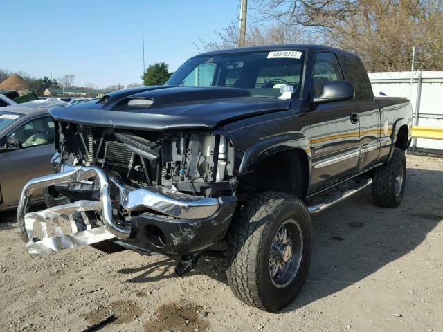 1GTHK29285E137579 - 2005 GMC SIERRA K25 BLACK photo 2