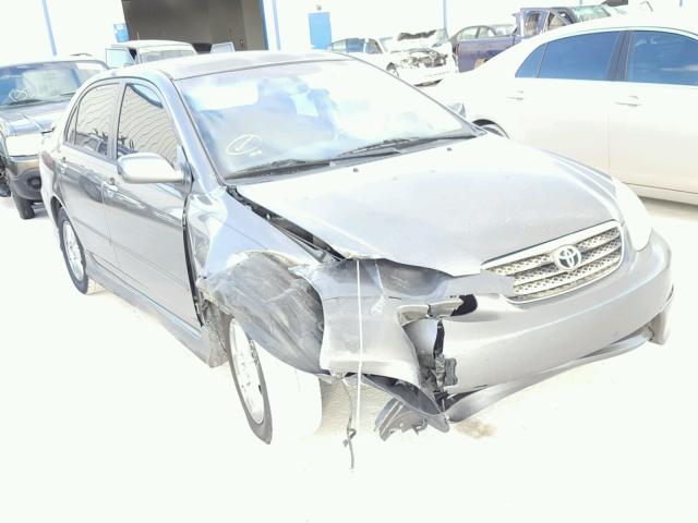 2T1BR32E26C612465 - 2006 TOYOTA COROLLA CE GRAY photo 1