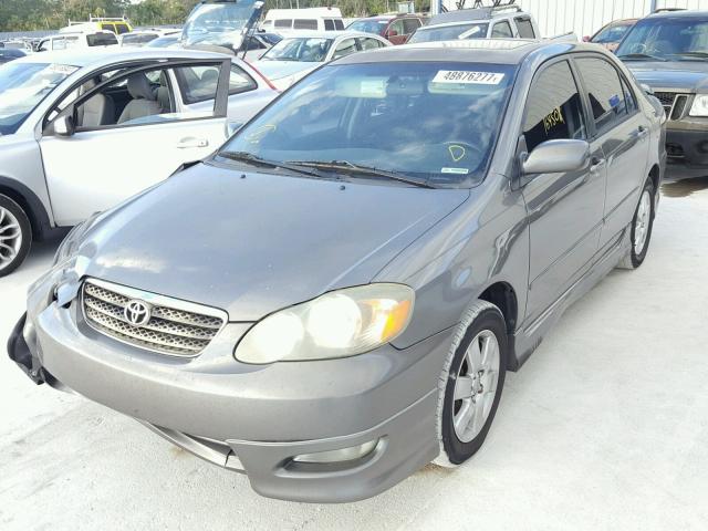 2T1BR32E26C612465 - 2006 TOYOTA COROLLA CE GRAY photo 2