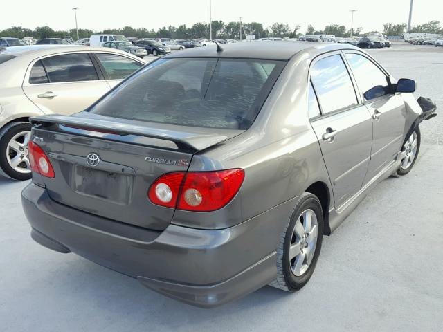 2T1BR32E26C612465 - 2006 TOYOTA COROLLA CE GRAY photo 4