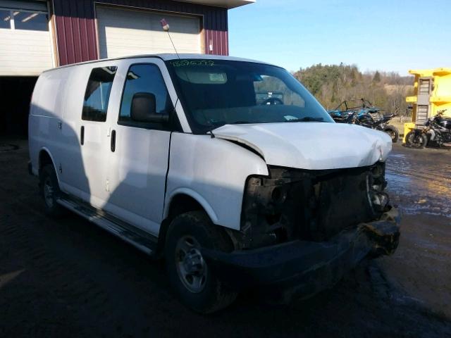 1GCGG25C591113569 - 2009 CHEVROLET EXPRESS G2 WHITE photo 1