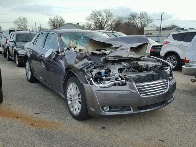 2C3CCAKG0DH723602 - 2013 CHRYSLER 300C GRAY photo 1