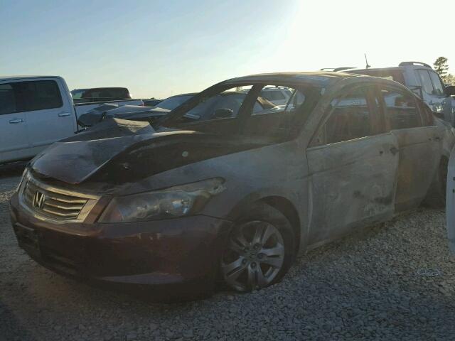 1HGCP26449A162088 - 2009 HONDA ACCORD LXP MAROON photo 2