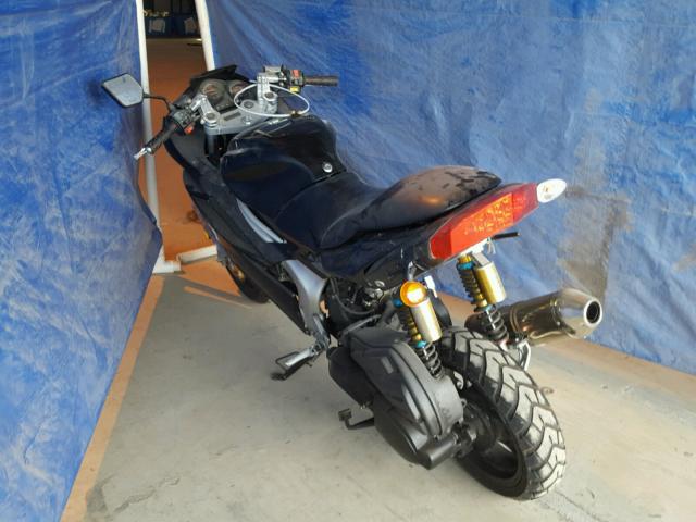 LD6PCK0B8DL100787 - 2013 MOTO MOTORCYCLE BLACK photo 3
