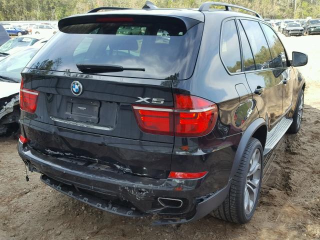 5UXZV8C57D0C16000 - 2013 BMW X5 XDRIVE5 BLACK photo 4