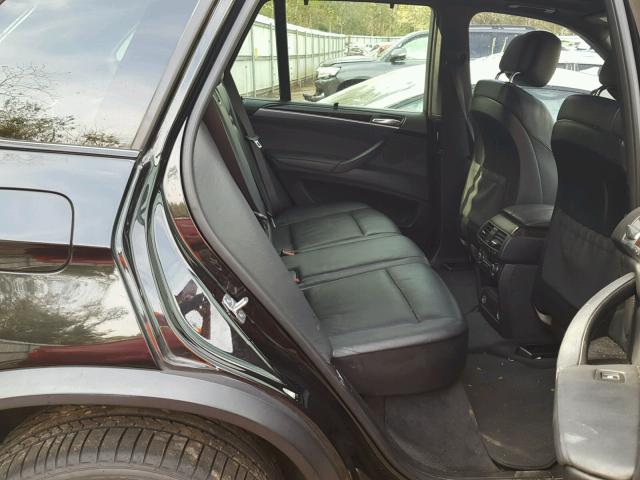 5UXZV8C57D0C16000 - 2013 BMW X5 XDRIVE5 BLACK photo 6