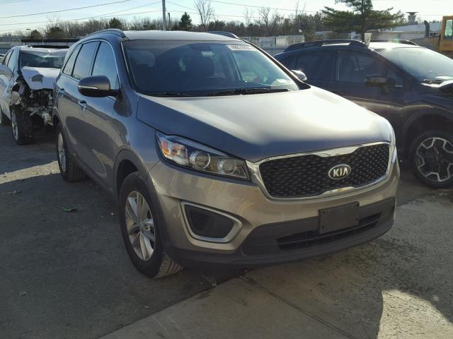 5XYPGDA30GG098770 - 2016 KIA SORENTO LX GRAY photo 1