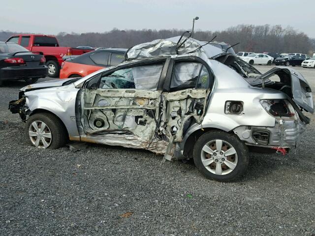 KNADE123966152491 - 2006 KIA RIO SILVER photo 9