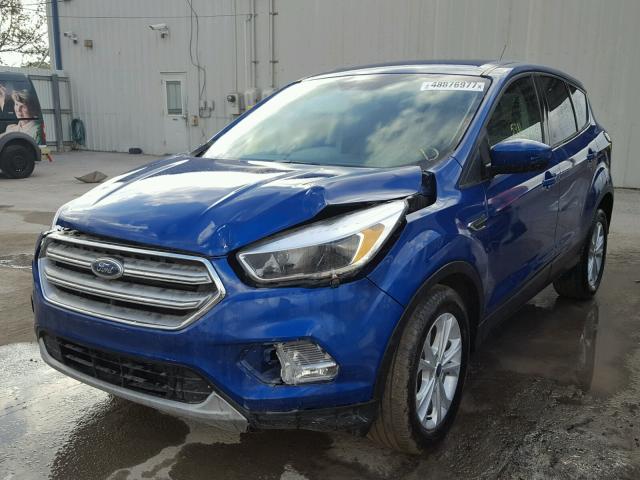 1FMCU0GD6HUC60526 - 2017 FORD ESCAPE SE 蓝色 照片 2