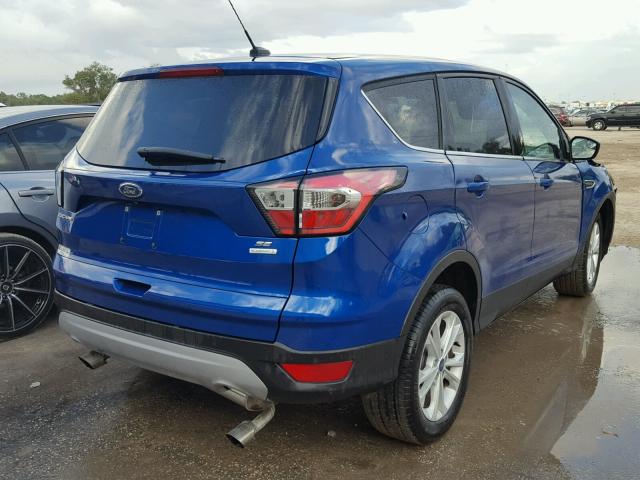 1FMCU0GD6HUC60526 - 2017 FORD ESCAPE SE BLUE photo 4