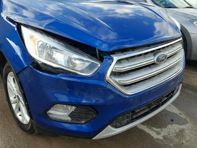 1FMCU0GD6HUC60526 - 2017 FORD ESCAPE SE 蓝色 照片 9