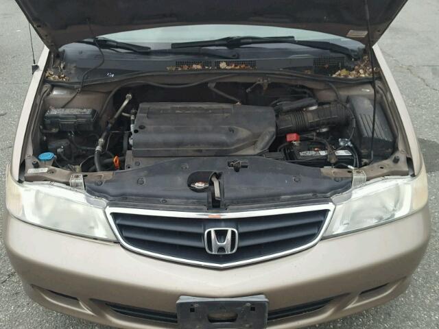 5FNRL189X3B137752 - 2003 HONDA ODYSSEY EX TAN photo 7