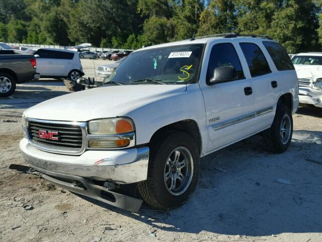 1GKEK13TX5R135019 - 2005 GMC YUKON WHITE photo 2