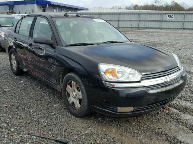 1G1ZU54825F216163 - 2005 CHEVROLET MALIBU LT BLACK photo 1