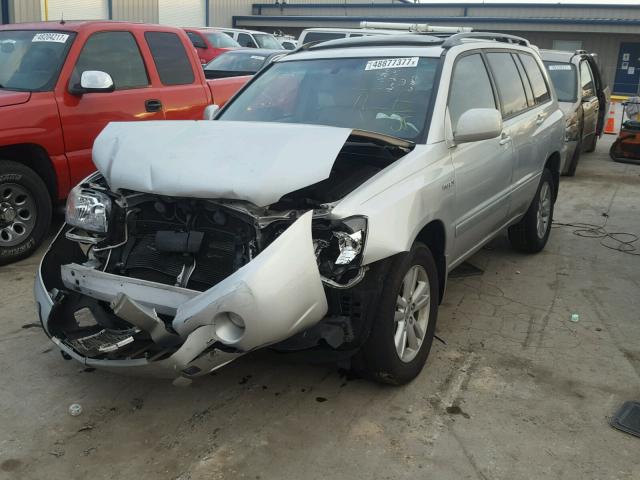 JTEDW21A860010170 - 2006 TOYOTA HIGHLANDER GRAY photo 2