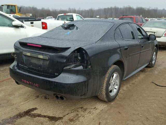 2G2WP542041176995 - 2004 PONTIAC GRAND PRIX BLACK photo 4