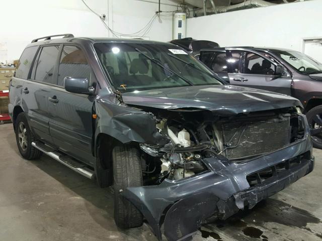 5FNYF28566B042342 - 2006 HONDA PILOT EX GRAY photo 1